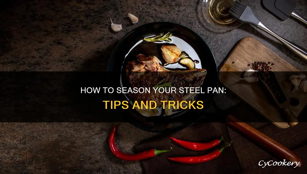 can you season a steel pan