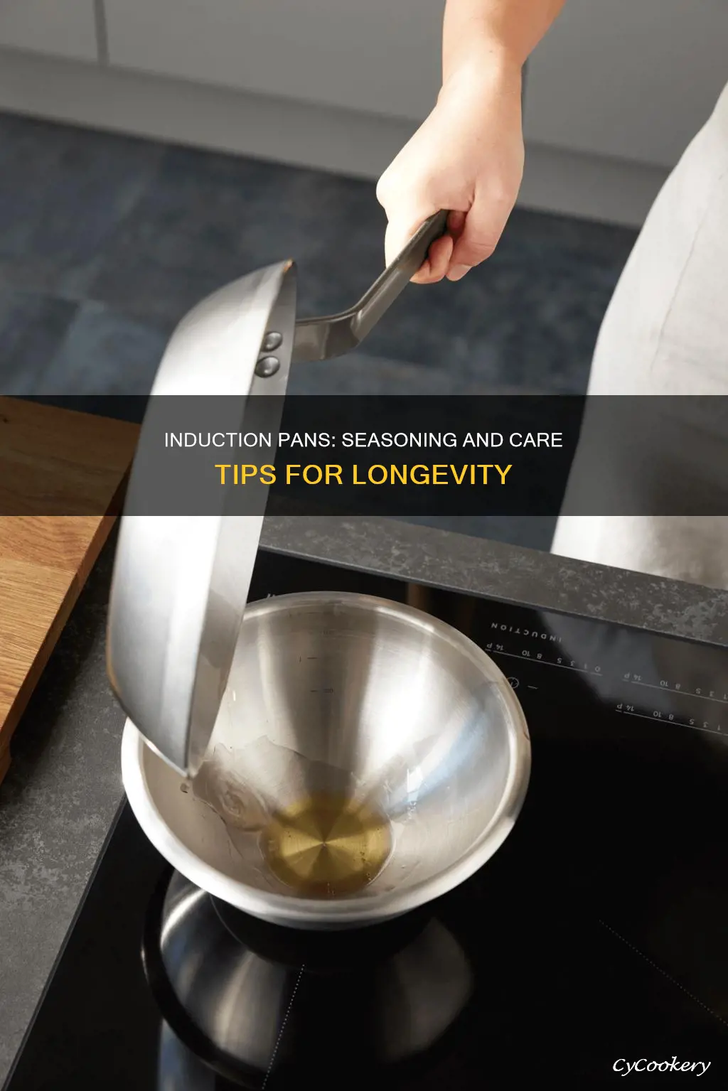 can you season my 10 induction pan