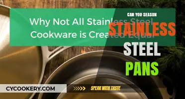 How to Season Stainless Steel Pans Perfectly
