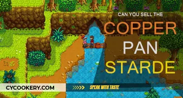 Selling Copper Pans in Stardew: What's the Deal?