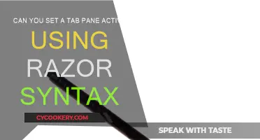 Activating Tab Panes with Razor Syntax