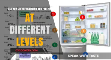 Adjusting Refrigerator and Freezer Settings for Optimal Food Storage