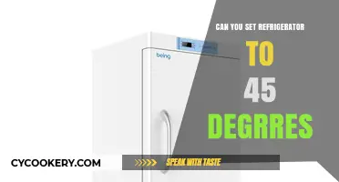 Is Setting Your Refrigerator to 45 Degrees Safe or Risky?