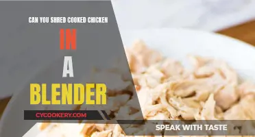 Shredding Cooked Chicken: Can a Blender Replace Forks?