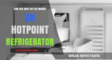 How to Disable Your Hotpoint Refrigerator's Ice Maker Easily