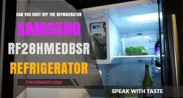 How to Safely Turn Off Your Samsung RF28HMEDBSR Refrigerator