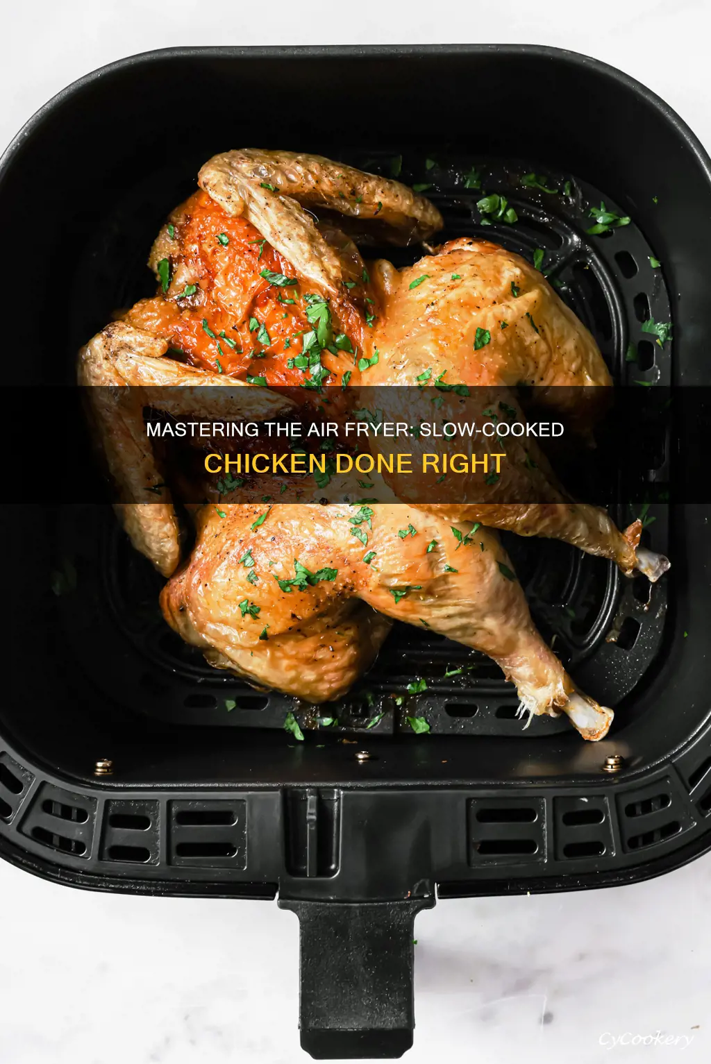 can you slow cook chicken in air fryer