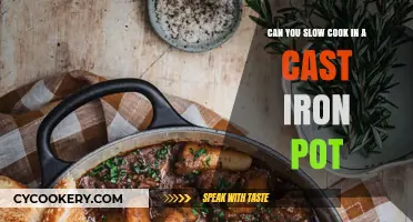 Slow Cooking in Cast Iron: Is It Possible?