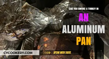 Smoking Turkey: Aluminum Pan, Good or Bad?