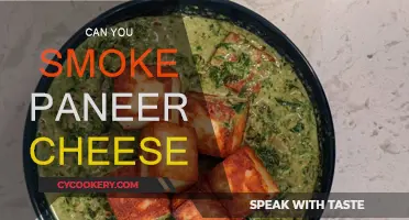 Smoking Paneer Cheese: Is it Possible?