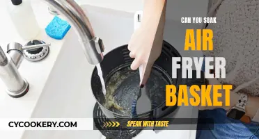 Soaking Your Air Fryer Basket: Is It Safe?