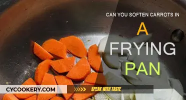 Softening Carrots: Frying Pan Method