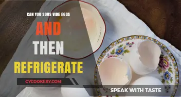 Sous Vide Eggs: Cook, Chill, and Store Safely for Later