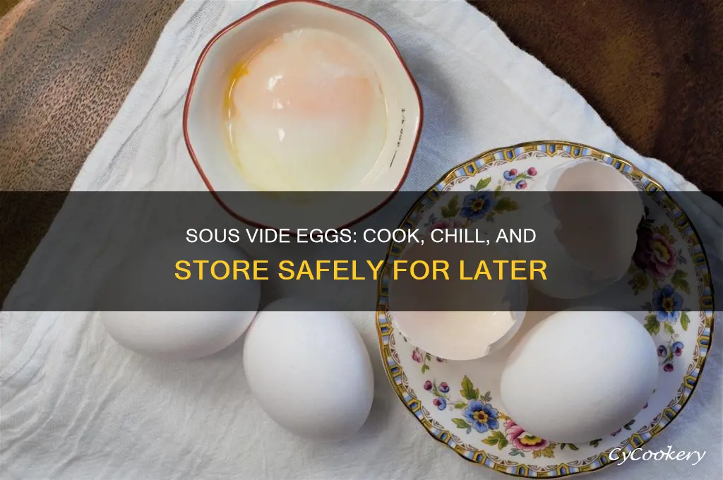 can you sous vide eggs and then refrigerate