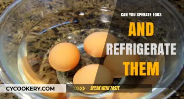 Separating Eggs: Can You Refrigerate Yolks and Whites Apart?