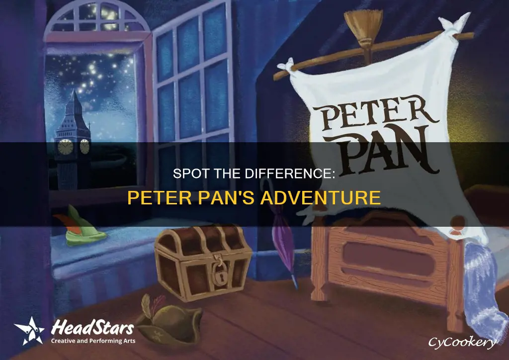 can you spot the difference peter pan