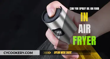 Spraying Oil in an Air Fryer: Safe or Not?