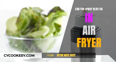 Spraying Olive Oil in an Air Fryer: Safe or Not?