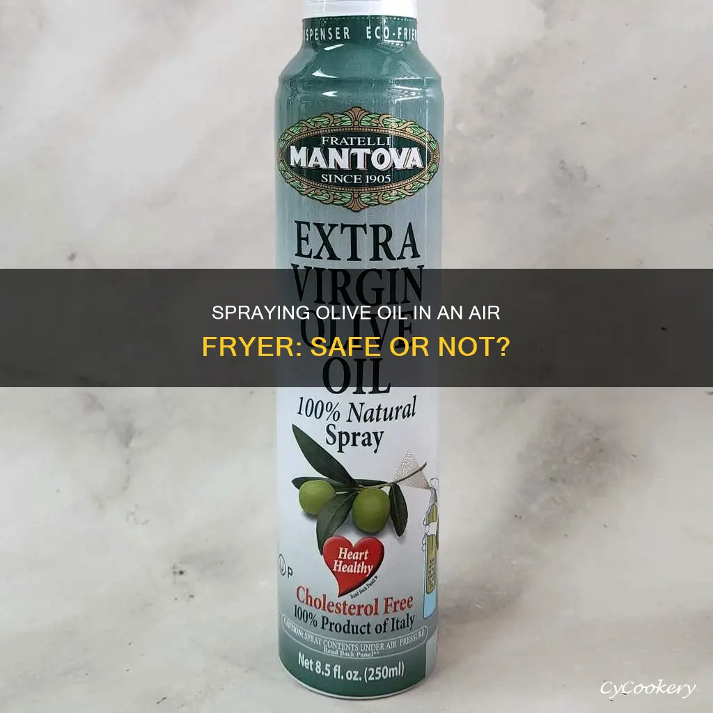 can you spray olive oil in air fryer