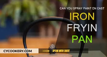 How to Spray Paint Your Cast Iron Frying Pan