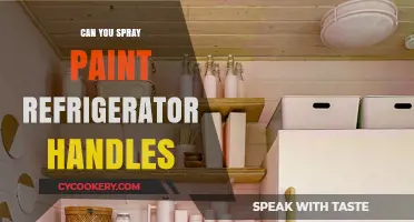 Spray Painting Refrigerator Handles: A DIY Guide for a Fresh Look