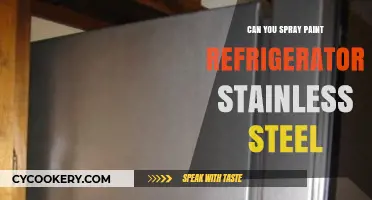 Spray Painting Stainless Steel Refrigerators: Tips, Tricks, and Best Practices