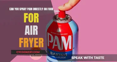 Spraying PAM Directly on Air-Fried Food: Safe or Not?