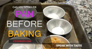 Spraying Pie Pans: To Spray or Not to Spray?