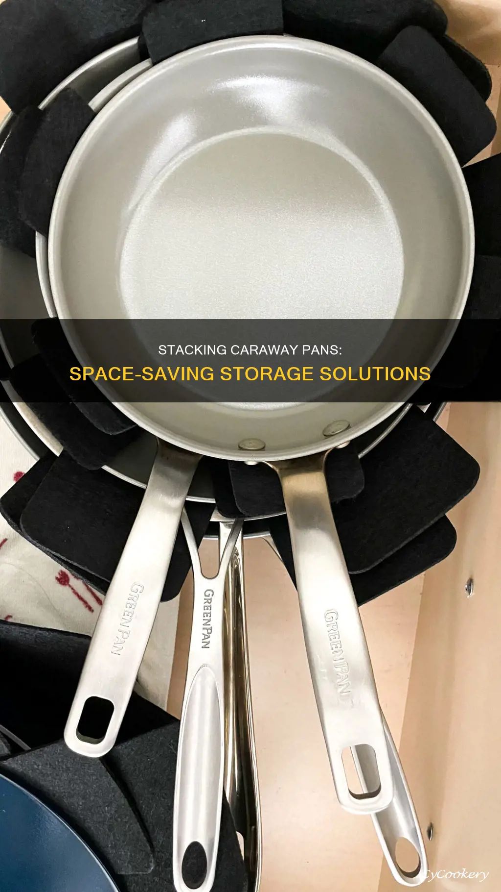 can you stack caraway pans