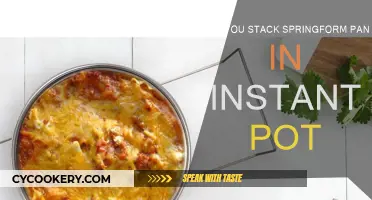 Stacking Springform Pans: Instant Pot Space-Saving Hack