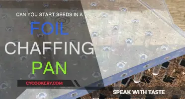 Chaffing Pans: A Viable Option for Seed Starting?
