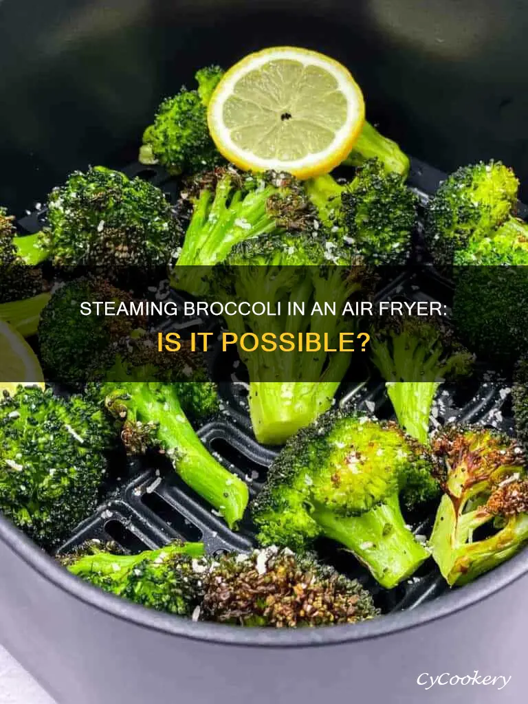 can you steam broccoli in an air fryer