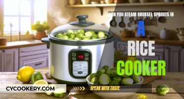 Steaming Brussels Sprouts: Rice Cooker Magic