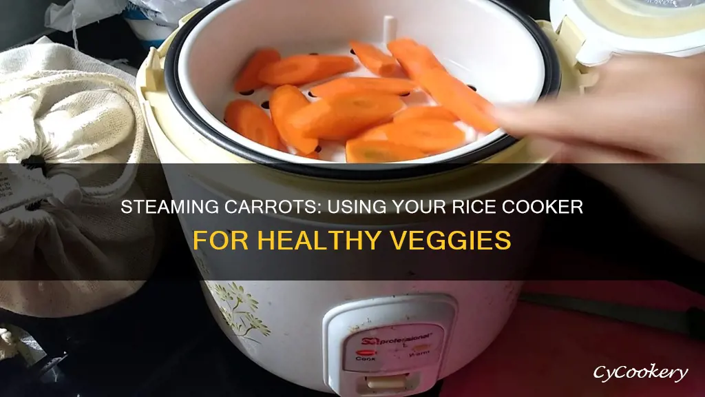 can you steam carrots in a rice cooker