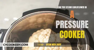 Steaming Cauliflower: Using a Pressure Cooker for Quick, Easy Veggies