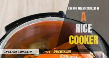 Steaming Crab Legs: Using Your Rice Cooker