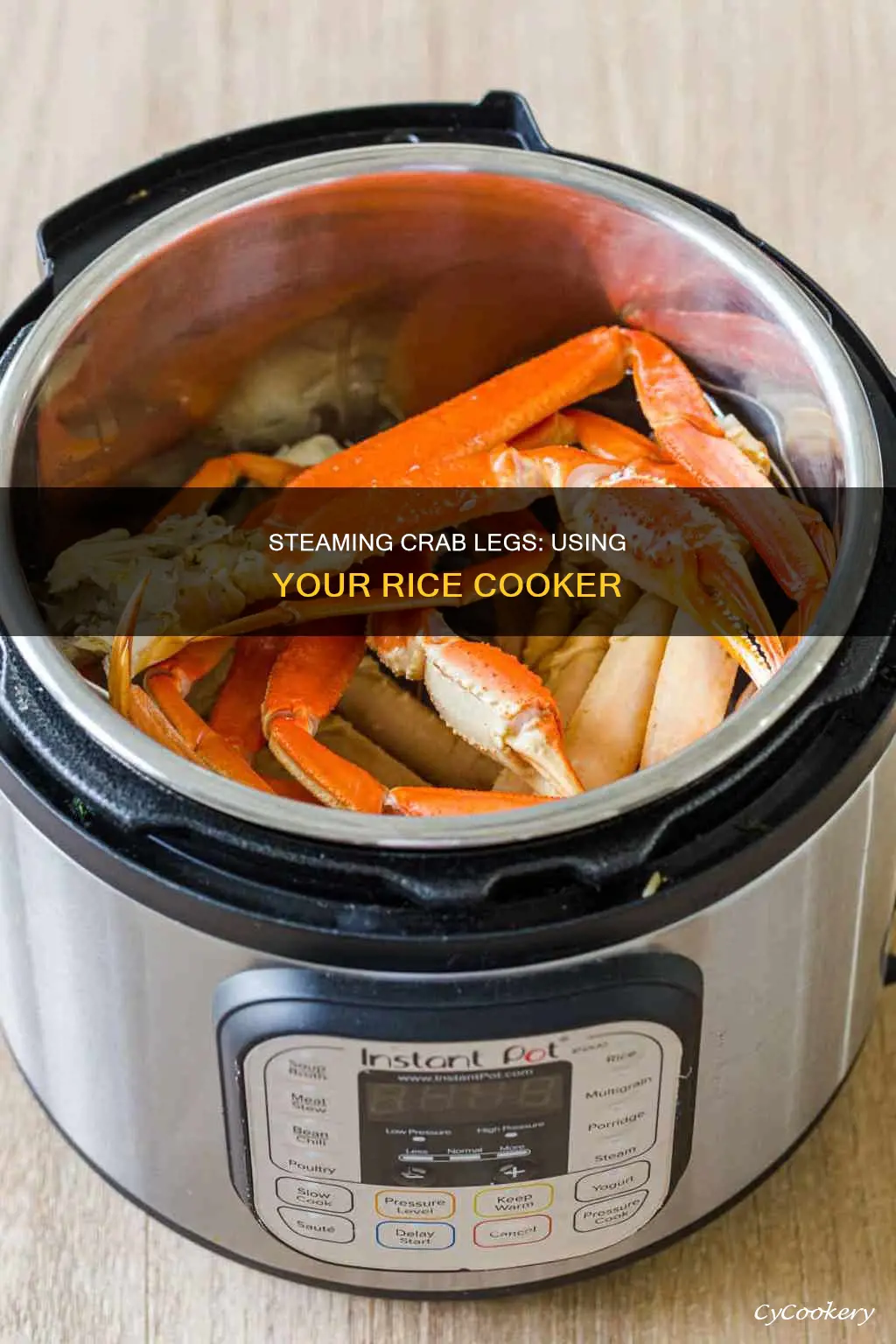 can you steam crab legs in a rice cooker