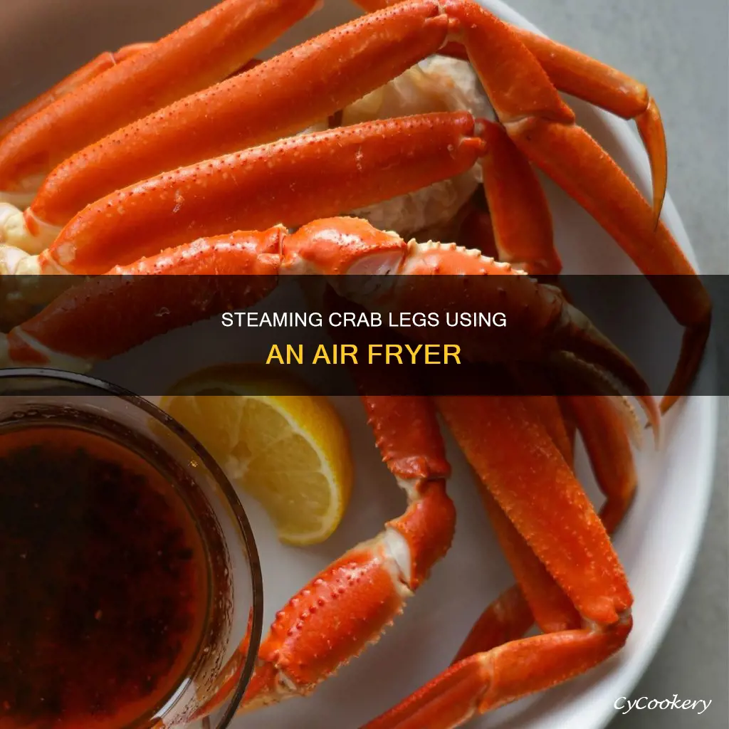 can you steam crab legs in an air fryer