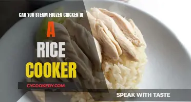 Steaming Frozen Chicken in a Rice Cooker: Is It Possible?