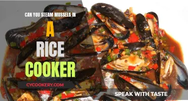 Steaming Mussels: Rice Cooker Magic