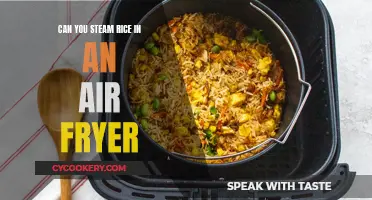 Steaming Rice in an Air Fryer: Is It Possible?