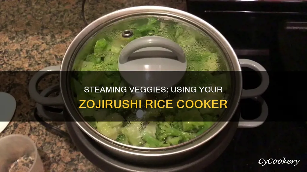 can you steam vegetables in a rice cooker zojirushi