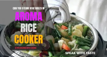 Steaming Veggies: Using Your Aroma Rice Cooker