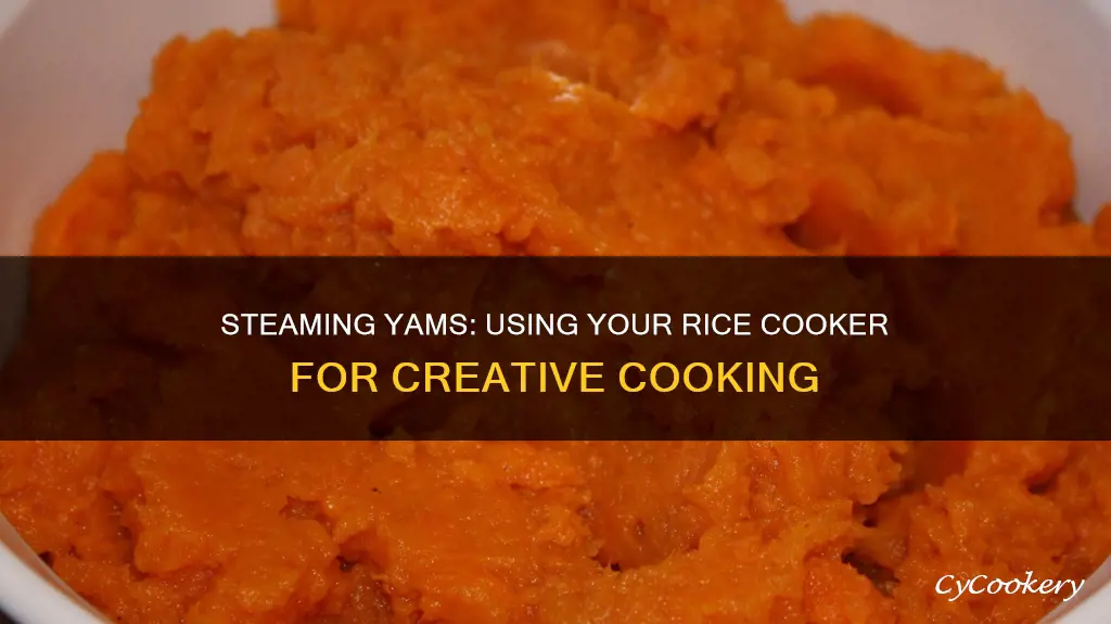 can you steam yams with rice cooker