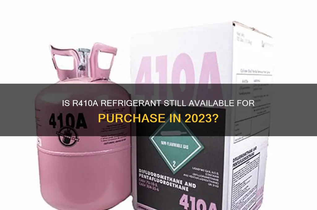can you still buy r410a refrigerant