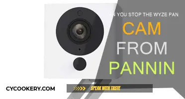 How to Stop Wyze Pan Cam's Panning Feature