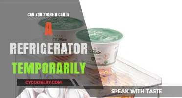 Storing Canned Goods in the Fridge: A Temporary Solution or Not?