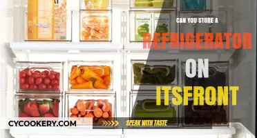 Storing a Refrigerator on Its Front: Risks, Tips, and Best Practices