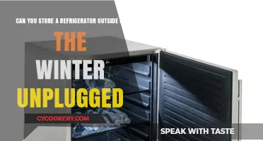 Storing Your Fridge Outside in Winter: Unplugged and Safe?
