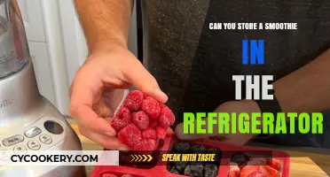 Refrigerating Smoothies: How Long Can You Safely Store Them?